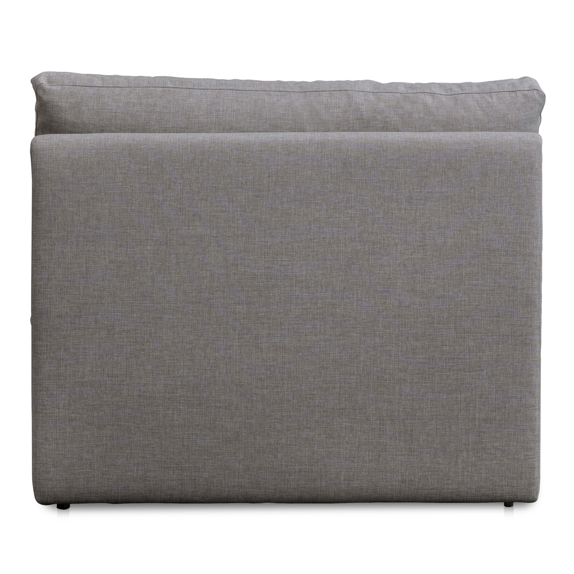 Miles Outdoor Chaise Speckled Light Grey large image 