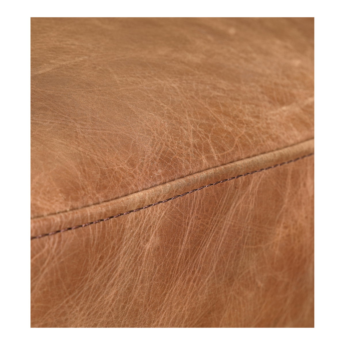 Luxley Club Chair Brown, Accent Chair by Moe's Home, 27" width x 30" height x 31" depth View 5