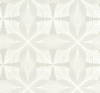 Roulettes Grey & White Wallpaper, by York Wall, 27' length x 2'3" width x 0.02" depth thumbnail