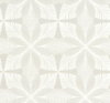 Roulettes Grey & White Wallpaper, by York Wall, 27' length x 2'3" width x 0.02" depth thumbnail