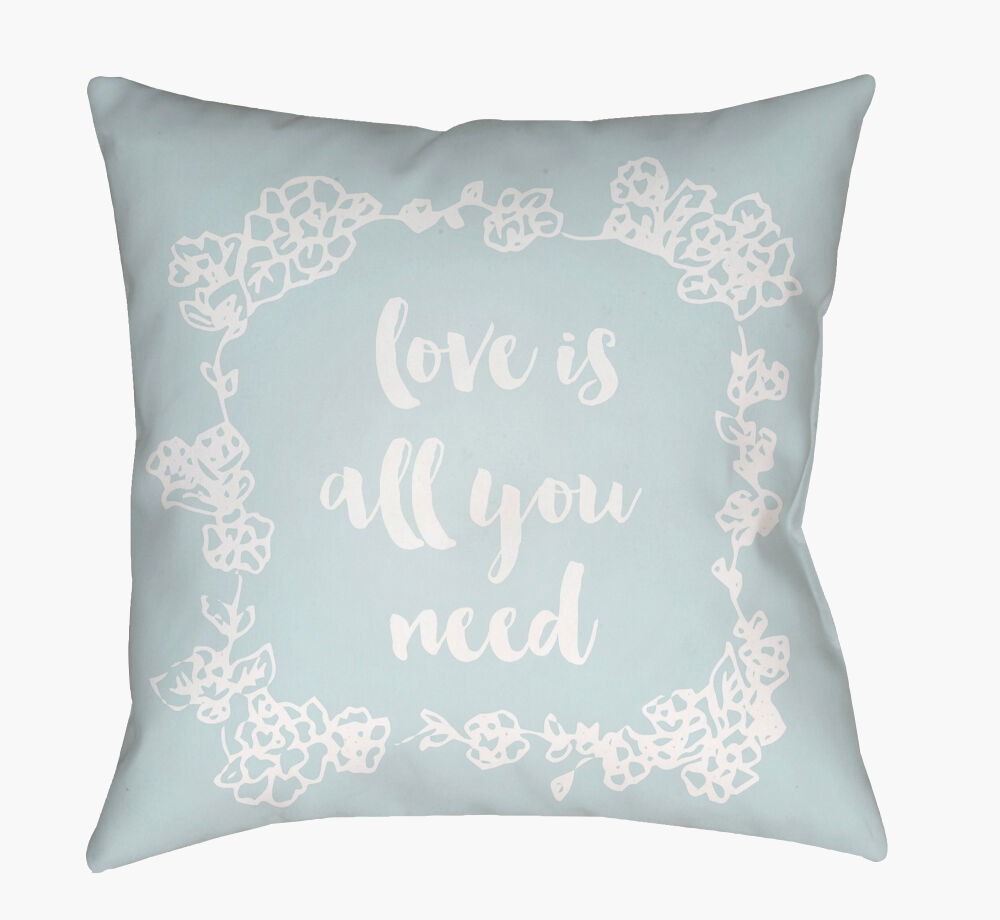Love All You Need Accent Pillow large image 