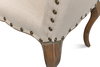 Thorne Side Chair  Beige, by Sarreid, 1'10" length x 1'8" width x 3'7" height thumbnail 6