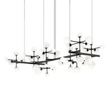 Online Designer Combined Living/Dining Nebula 19 - Light Unique Sphere LED Chandelier