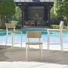 Calbas White Outdoor Dining Chair thumbnail 3