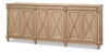 Marksman Sideboard, Dark Beige, Cabinets & Sideboard by Sarreid, 96" length x 20" width x 39" height thumbnail 1