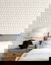 Love Triangles Gold Metallic Peel & Stick Wallpaper thumbnail 1