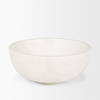 Katora Large Premium Solid White Marble Bowl, Decorative Bowl by Mercana, 9.5" length x 9.5" width x 4" height thumbnail 3
