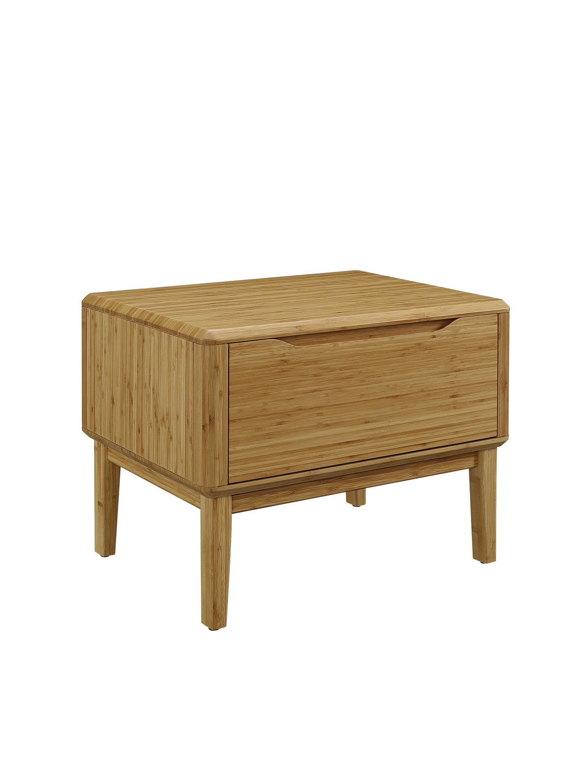 Currant Nightstand, Caramelized, by Greenington, 18" length x 24" width x 17.5" height View 1