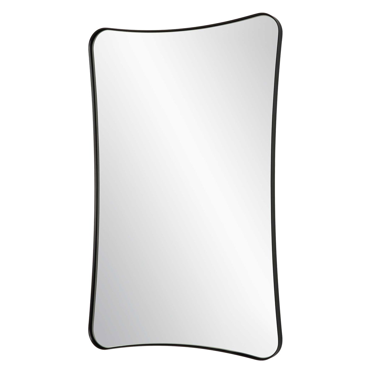 Loudon Black Vanity Mirror, by Uttermost, 22" width x 34" height x 1" depth View 5