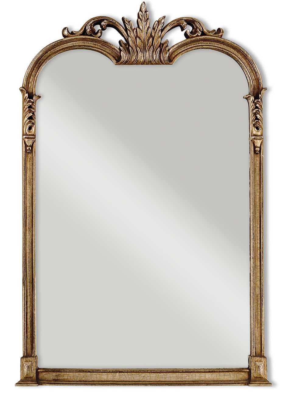 Jacqueline Vanity Mirror, by Uttermost, 27.5" width x 42.5" height x 1.5" depth View 1