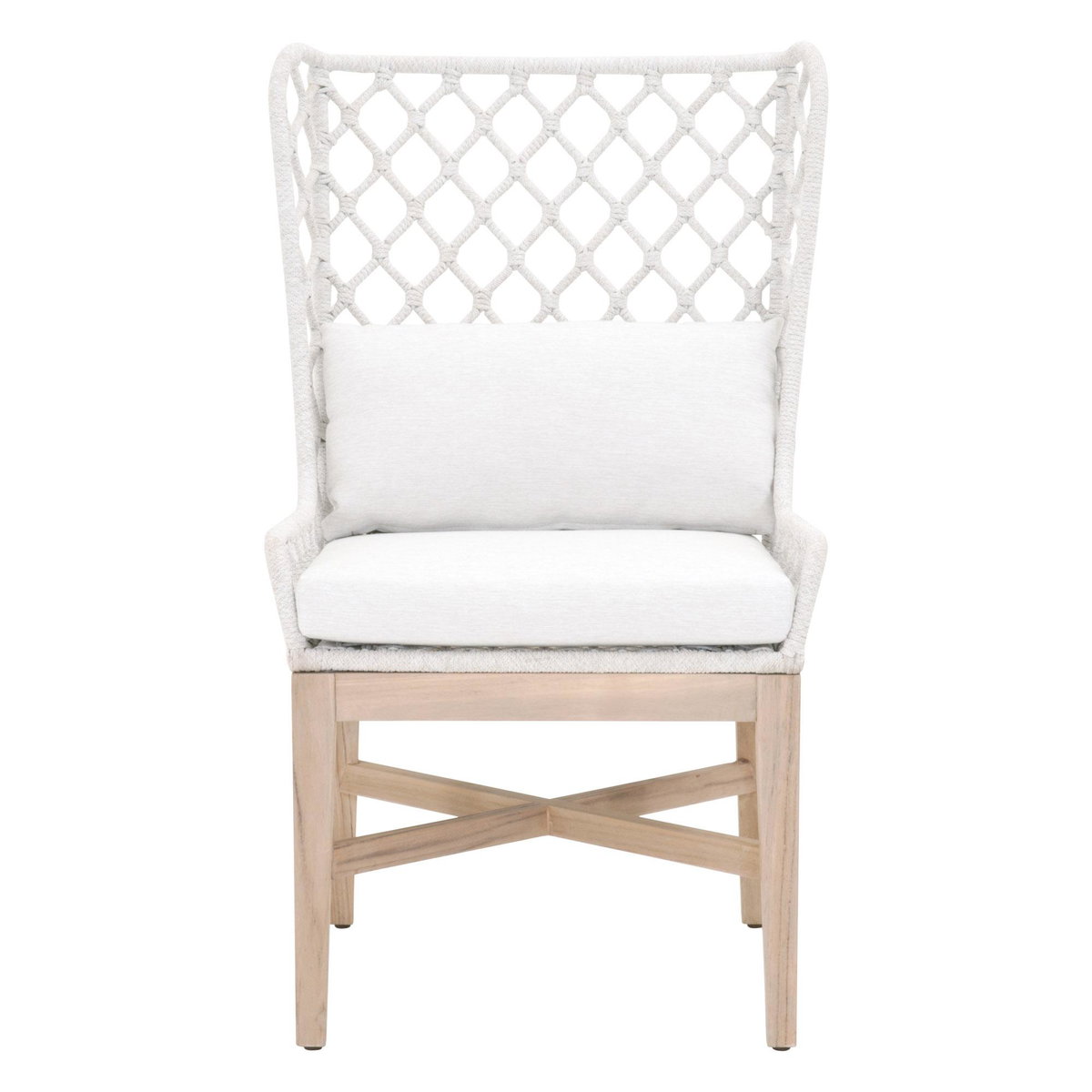 Lattis Outdoor Wing Chair, Dining Chair by Essentials for Living, 25.5" width x 41.25" height x 28.5" depth View 1