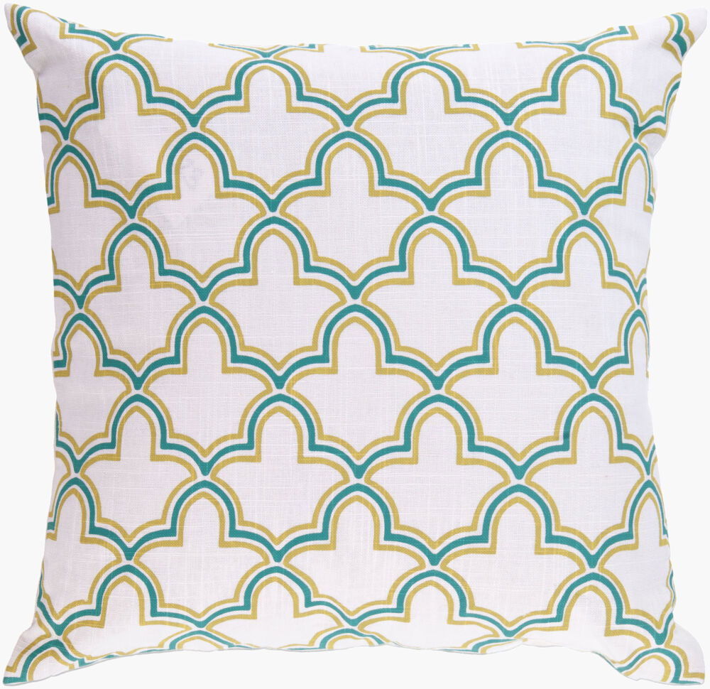 Marji Accent Pillow, Decorative Pillow by Surya, 18" length x 18" width