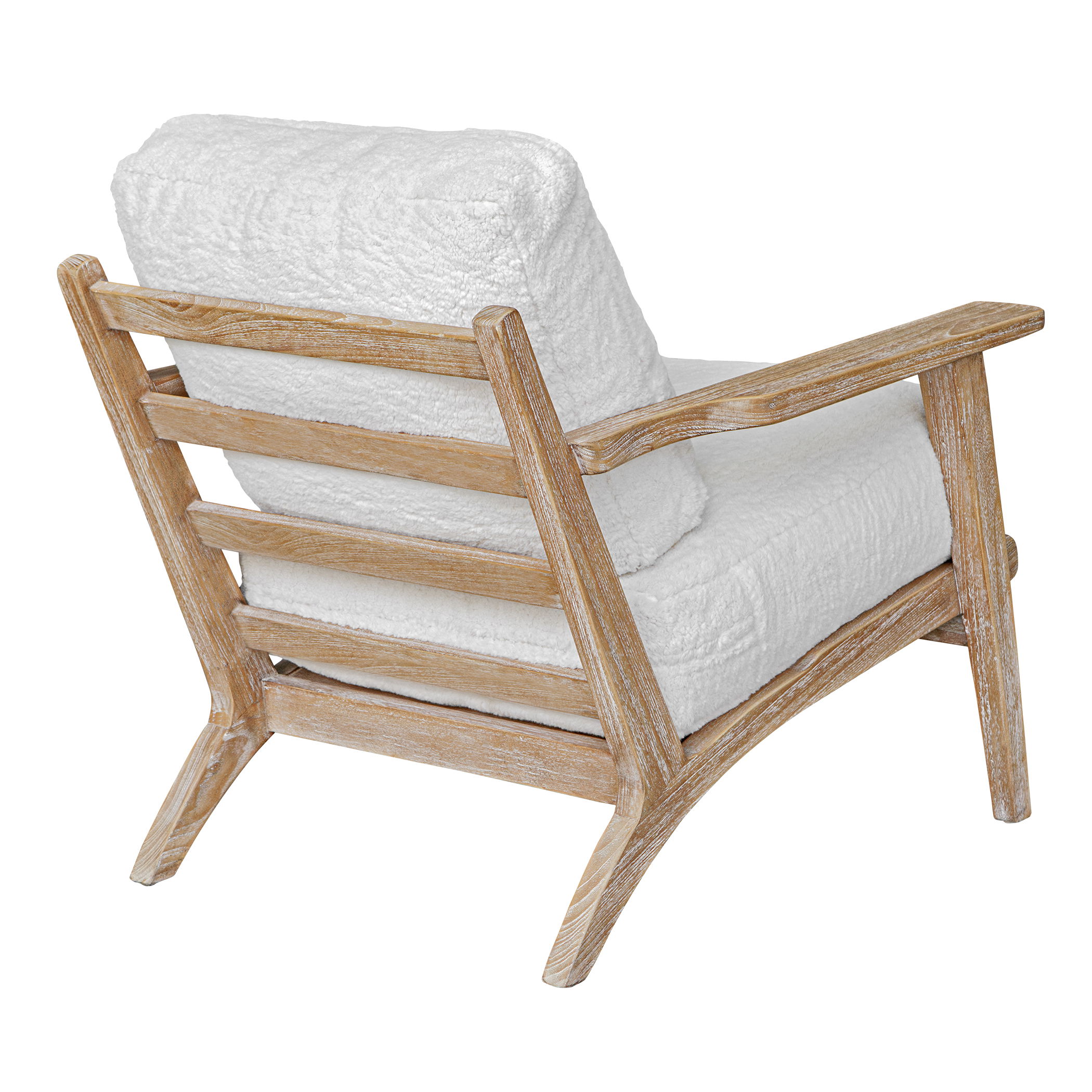 Laid Back Sheepskin Accent Chair large image 