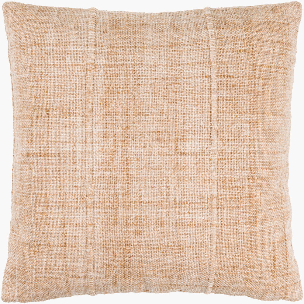Mudcloth Accent Pillow Poly, Decorative Pillow by Surya, 22" length x 22" width