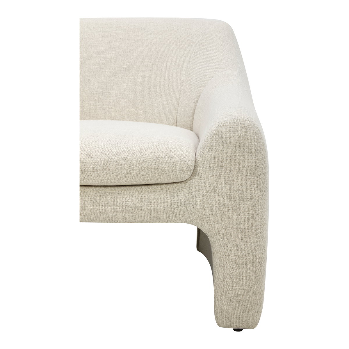 Kenzie Accent Chair Dune, by Moe's Home, 33.75" width x 29.25" height x 31" depth View 5