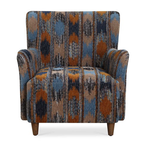 Lainey Upholstered Ikat Armchair