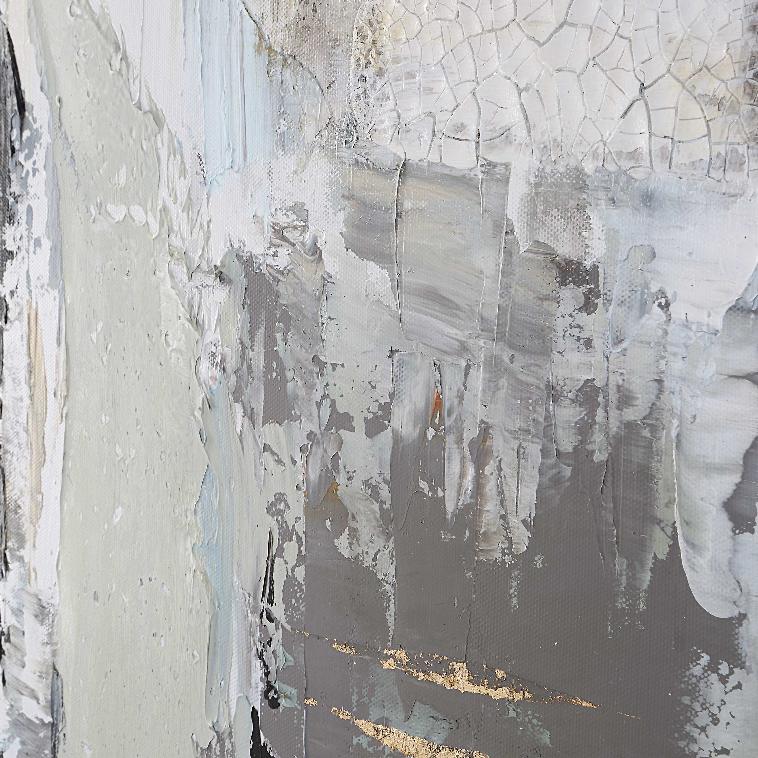 Natural Springs Hand Painted Canvas Art, Painting by Uttermost, 41.7" width x 61.7" height x 1.5" depth View 7