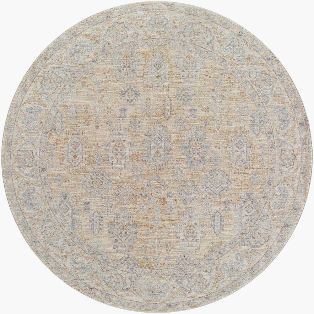 Avant Garde Machine Woven Rug, by Surya, 6'6.74" length x 6'6.74" width