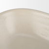 Tyren Cream Glazed Decorative Oblong Ceramic Bowl thumbnail 6