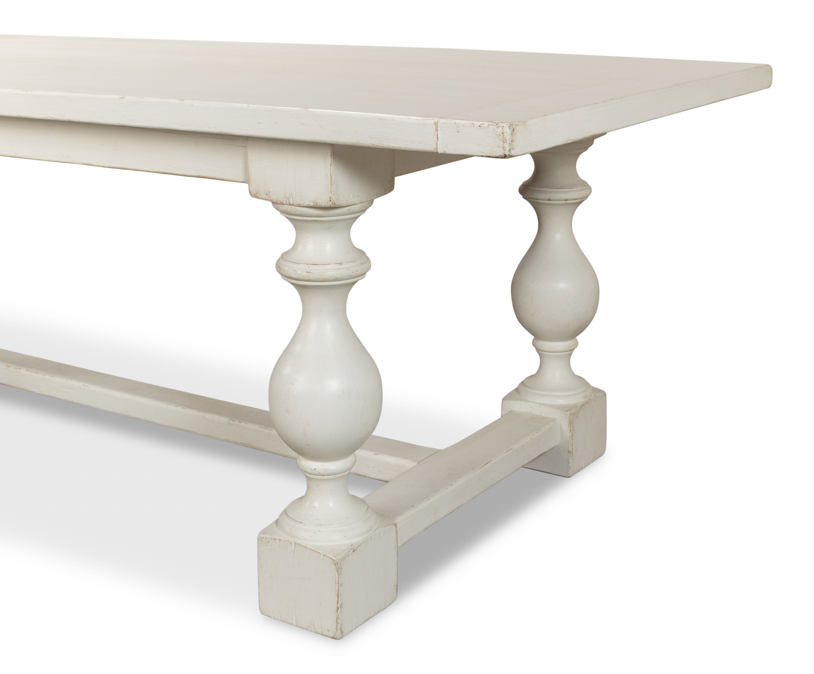 Owen Dining Table, Antique White large image 
