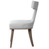 Klismos Accent Chair Set Of 2, by Uttermost, 21" width x 36" height x 24" depth thumbnail 5