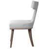 Klismos Accent Chair Set Of 2, by Uttermost, 21" width x 36" height x 24" depth thumbnail 5