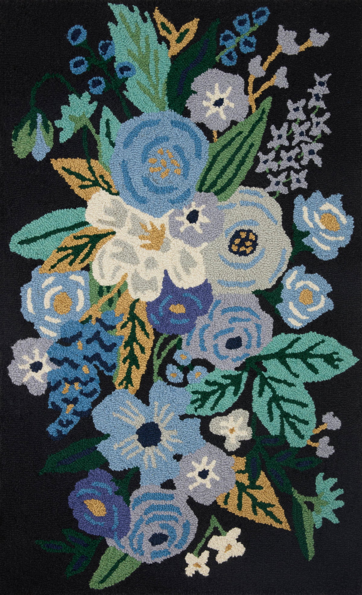Rifle Paper Co. x Loloi Minnie Rug, 2'3" length x 3'9" width View 1