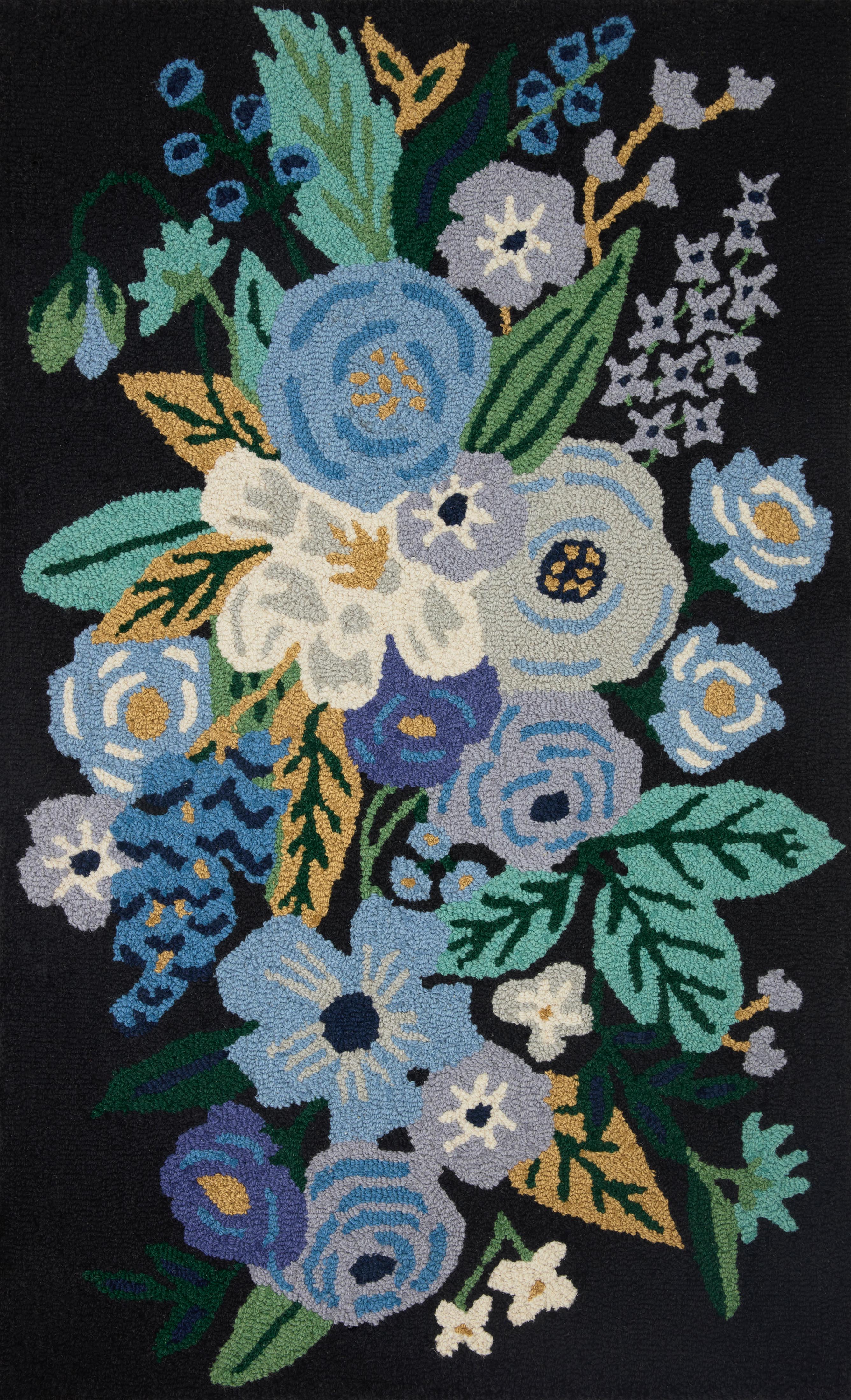 Rifle Paper Co. x Loloi Minnie Rug, 2'3" length x 3'9" width