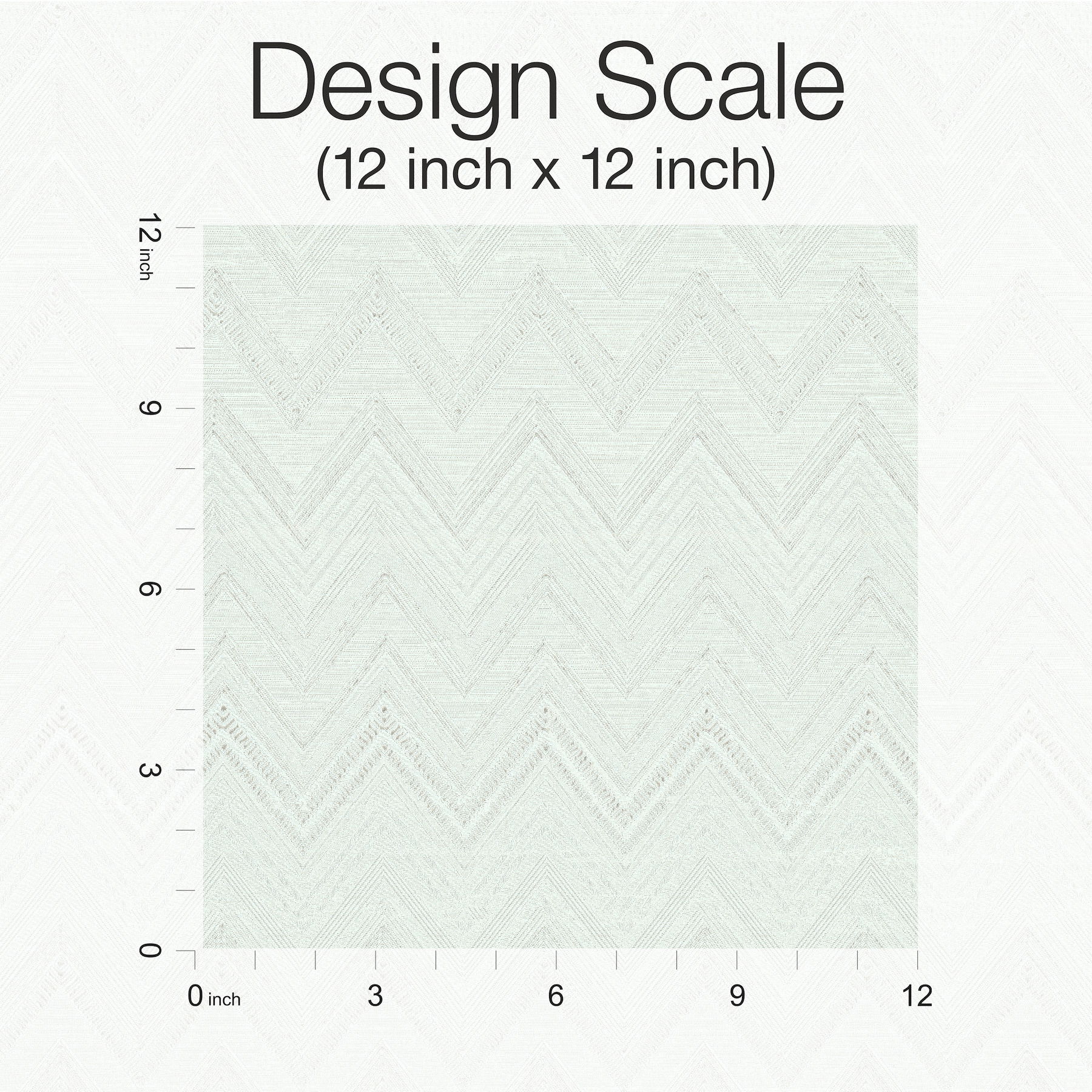 Happy Zigzag Cream Wallpaper large image 