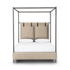 Leigh Canopy Bed, by Four Hands, 65" width x 82.25" height x 84.75" depth thumbnail 1