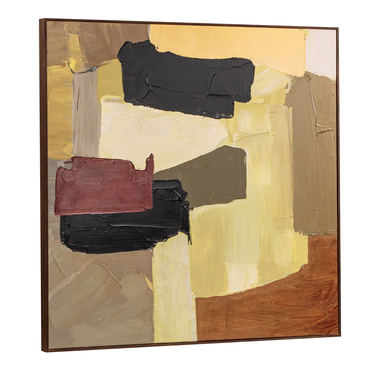 Studio Framed Painting, by Moe's Home, 40" width x 40" height x 1.89" depth View 2