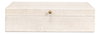 Gatsburg Shagreen Box Osprey White  S/2, by Sarreid, 6" length x 1' width x 3" height thumbnail 2