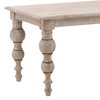 Merak Dining Table 84', by Dovetail, 83.5" width x 30.25" height x 36" depth thumbnail 4