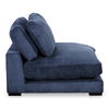 Plunge Slipper Chair Navy, Accent Chair by Moe's Home, 41.5" width x 33" height x 46" depth thumbnail 3