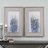 Indigo Florals Framed Art Set/2, by Uttermost, 2'3.5" width x 3'5.5" height x 1.37" depth thumbnail 2