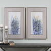 Indigo Florals Framed Art Set/2, by Uttermost, 27.5" width x 41.5" height x 1.37" depth thumbnail 2