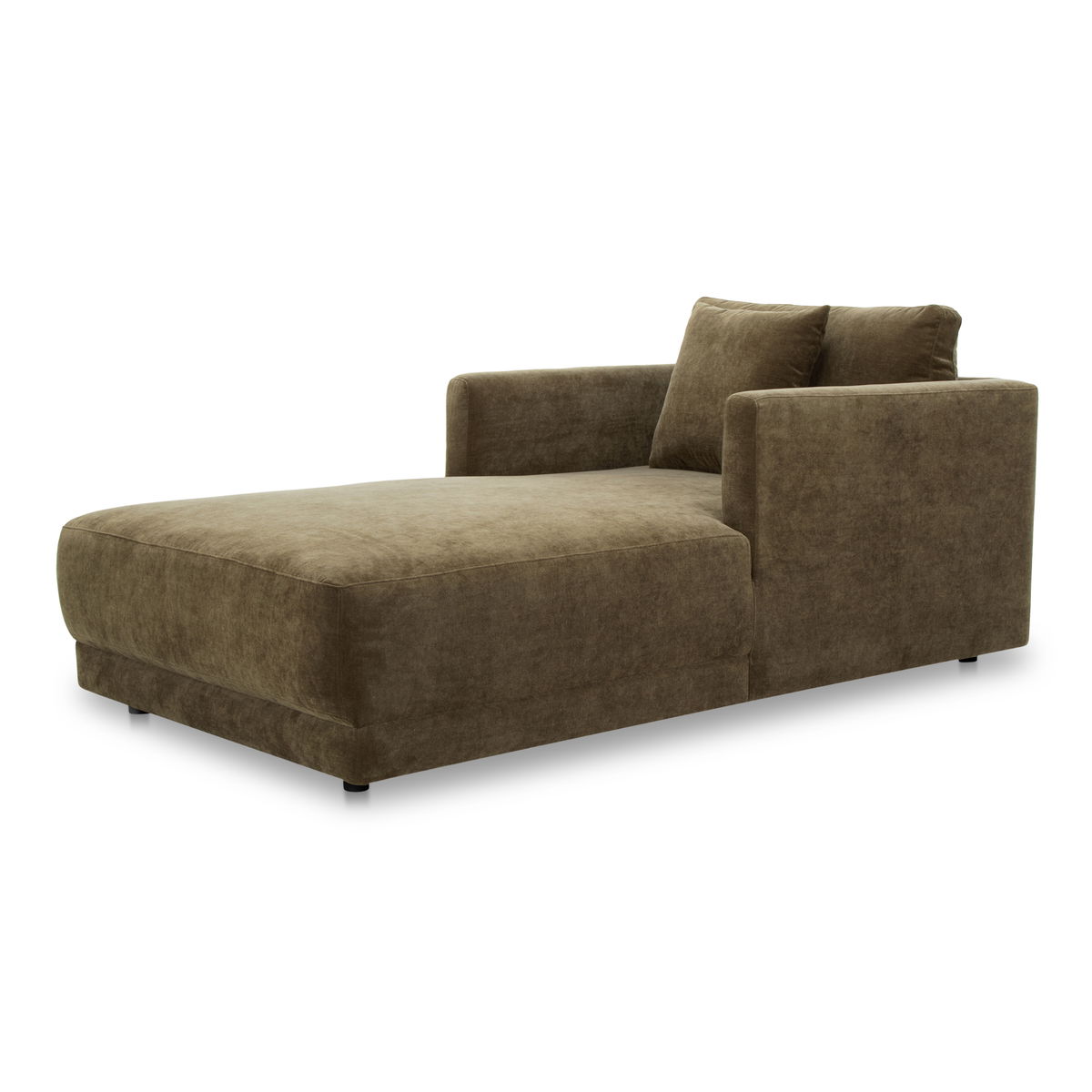 Bryn Chaise Heritage Cedar Green, Chaise Lounges & Daybed by Moe's Home, 39.5" width x 31.5" height x 77" depth View 2