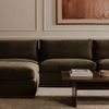 Rue Lounge Modular Sectional Deep Green thumbnail 6