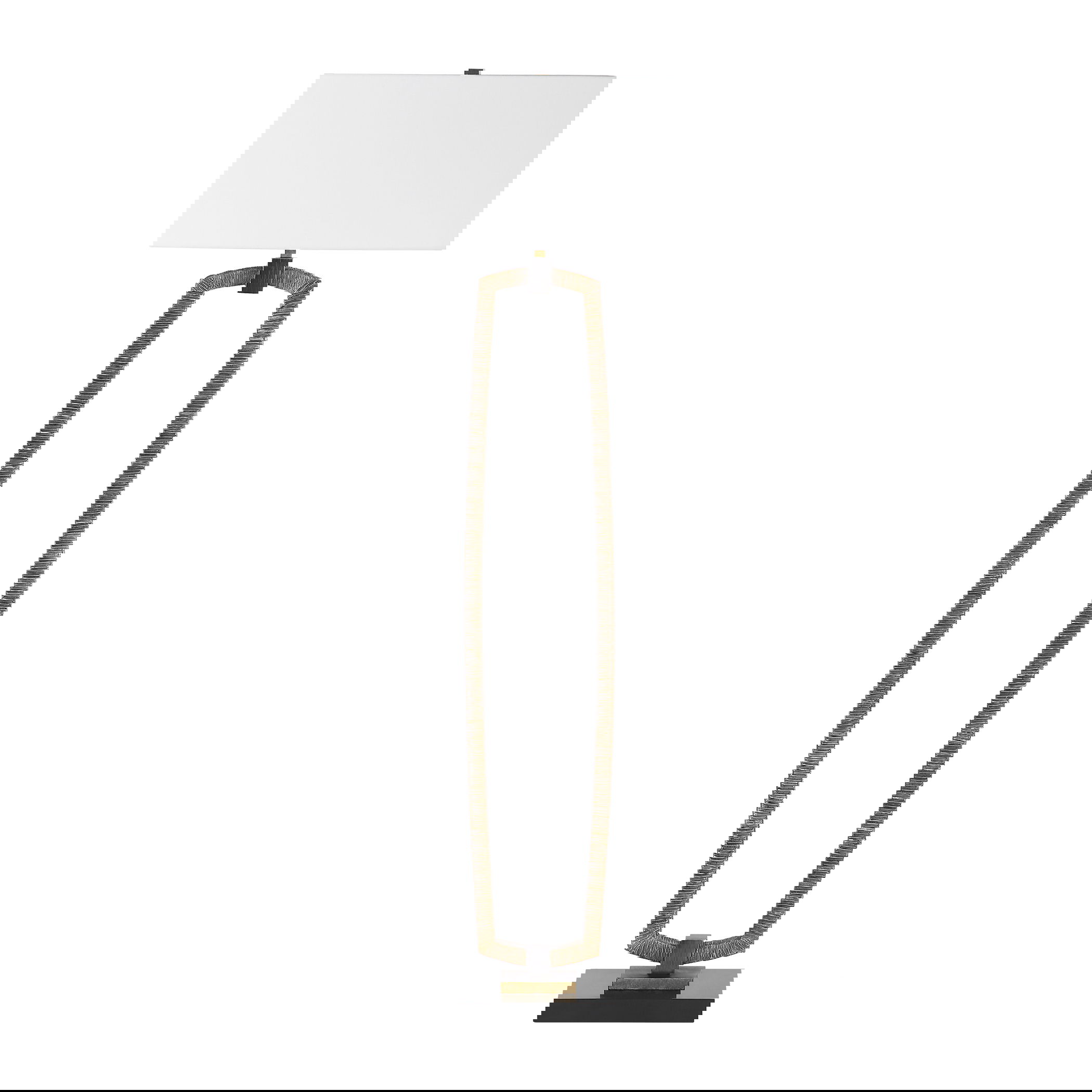 Relic Gold Floor Lamp, by Uttermost, 19" width x 63.5" height x 11" depth View 10