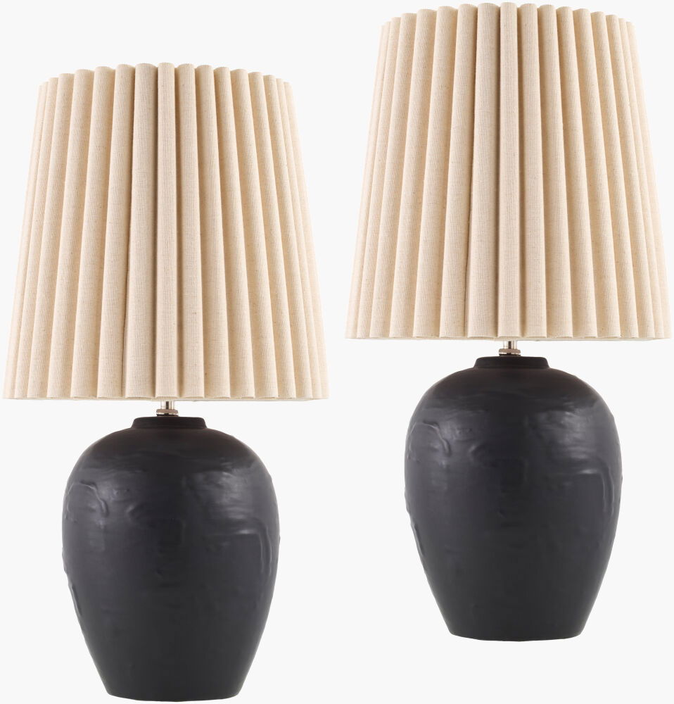 Mako Accent Table Lamp, by Surya, 9" width x 19" height