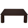 Barclay Outdoor Coffee Table Brown, Outdoor Table by Moe's Home, 3'11.99" width x 1'3.51" height x 3'11.99" depth thumbnail 3