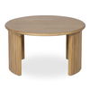 Penny Small Coffee Table Natural, by Moe's Home, 24" width x 13.75" height x 24" depth thumbnail 1