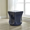 Kaz Deep Blue Garden Stool thumbnail 1