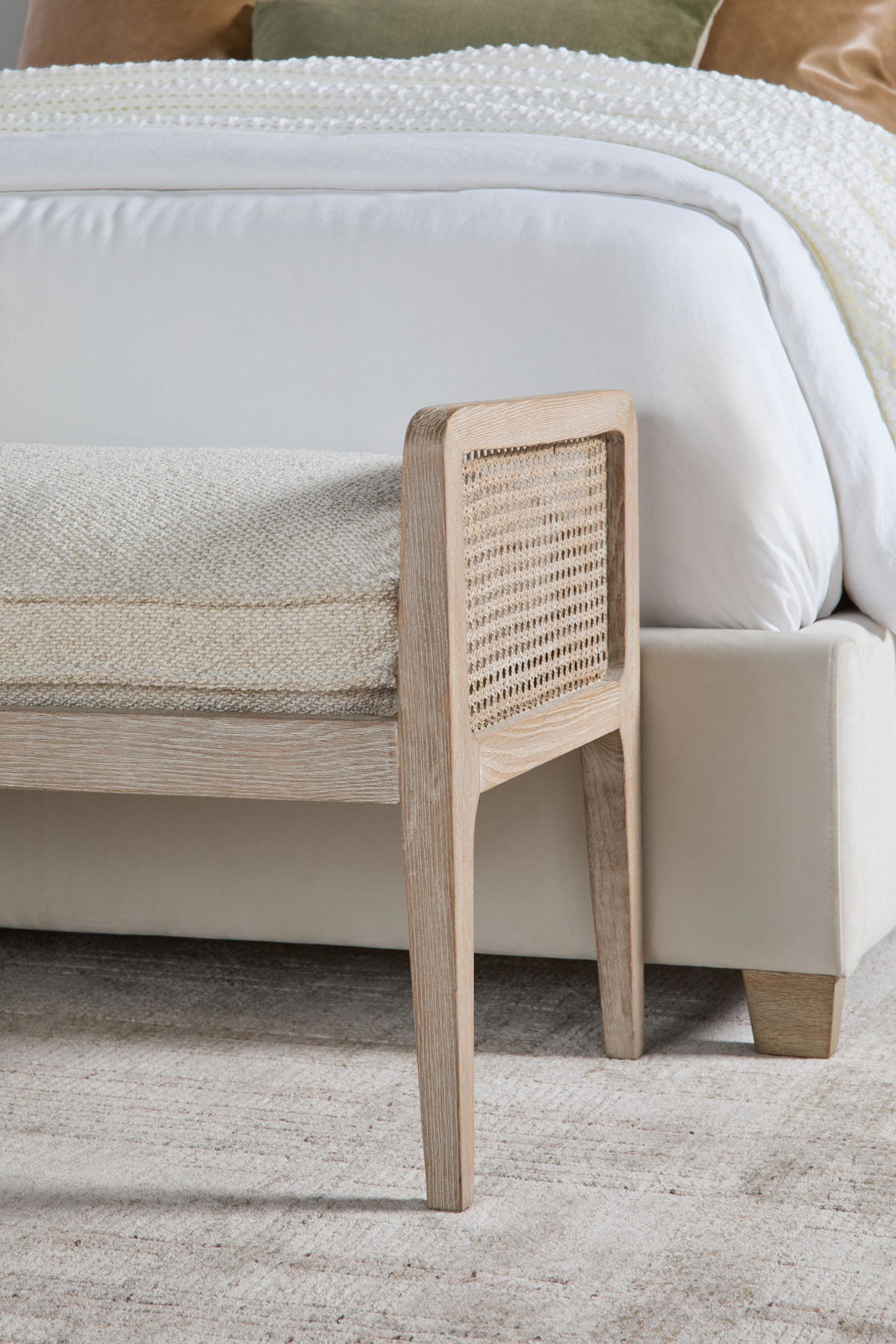 Leone Bench, Ottoman by Essentials for Living, 52" width x 22.25" height x 18" depth View 7