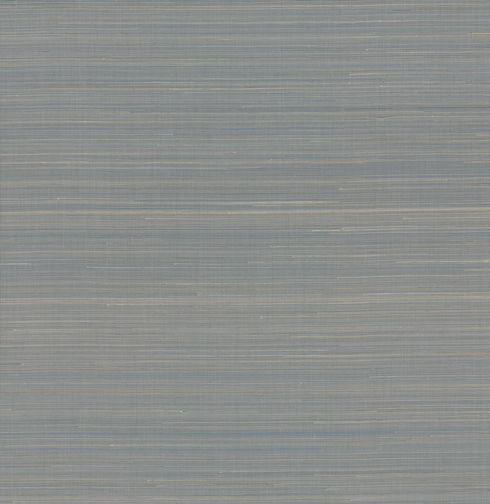 Abaca Weave Blue Wallpaper