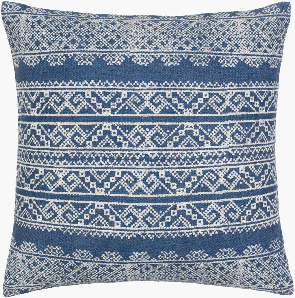 Zendaya Lumbar Pillow Down, Decorative Pillow by Surya, 14" length x 22" width