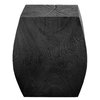 Grove Black Wooden Accent Stool, Low Stool by Uttermost, 14.6" width x 17" height x 14.6" depth thumbnail 6