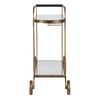 Carrinho Antique Brass Bar Cart thumbnail 5
