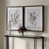 Delicate Flowers Framed Prints Set/2, Art by Uttermost, 27.62" width x 33.62" height x 2" depth thumbnail 4
