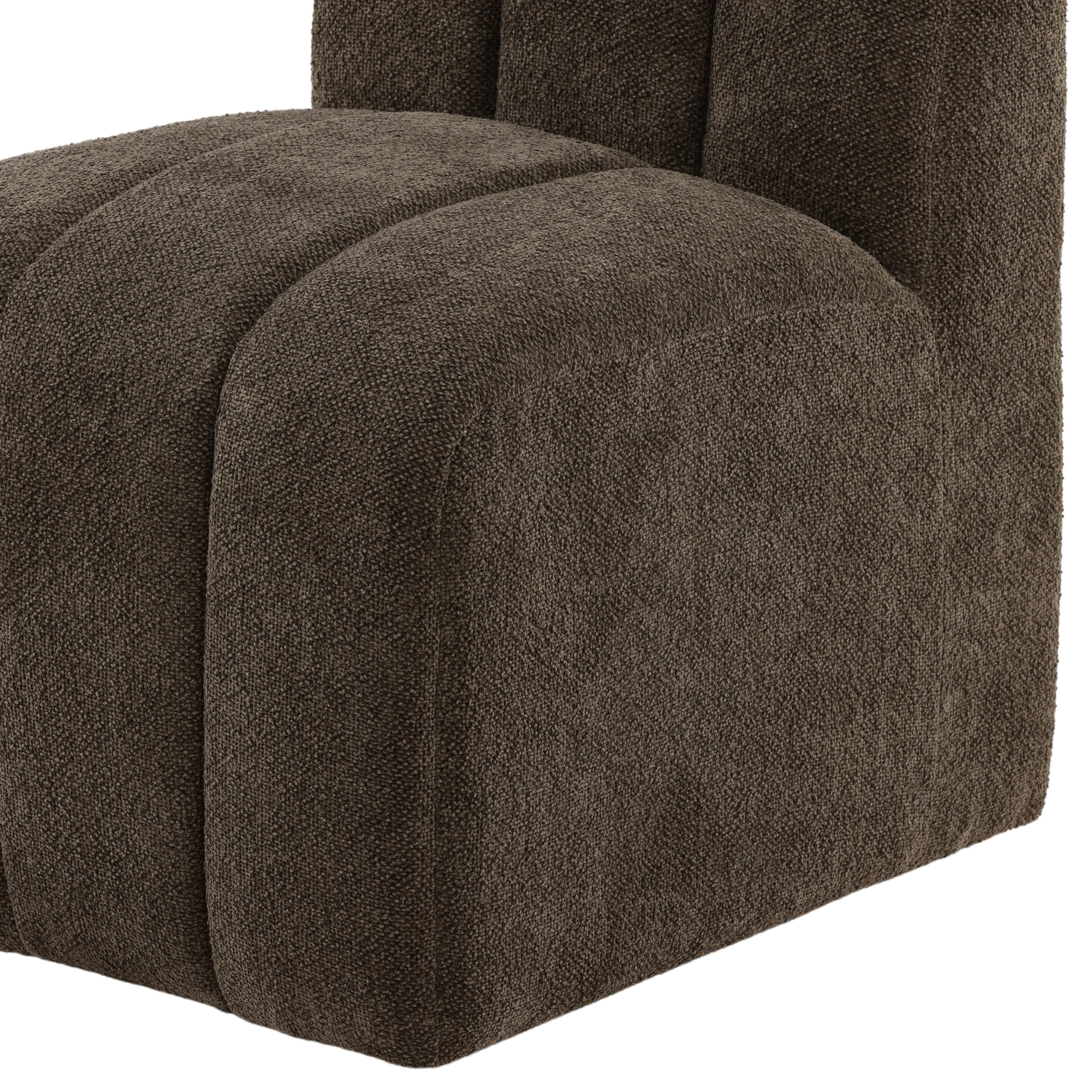 Marvin Dining Chair Olive, by Dovetail, 20.75" width x 32" height x 26.75" depth View 6